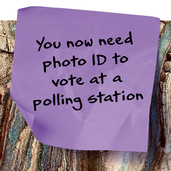 Local Government Elections May 4th 2023 - Voter ID now required!