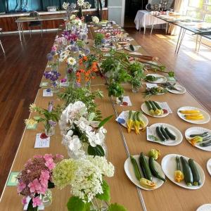 Hydrangeas; Courgettes