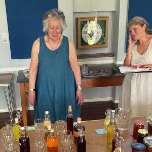 Judging the Homemade Liqueur!