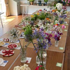  Redcurrants; Agapanthus 