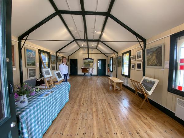 Inside the Heritage Hut with Claire Ireland and Jason Bowyer's exhibition