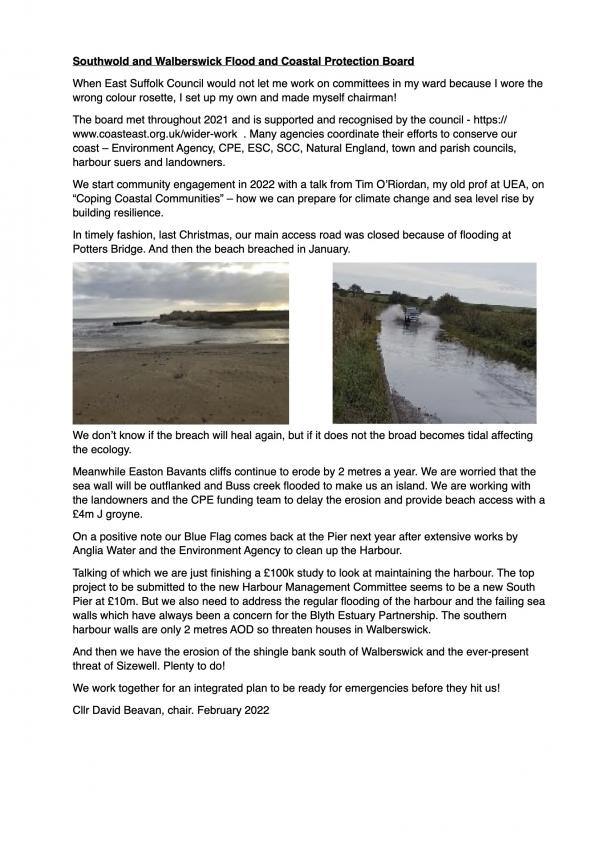 Southwold and Walberswick Flood and Costal Protection Broad3
