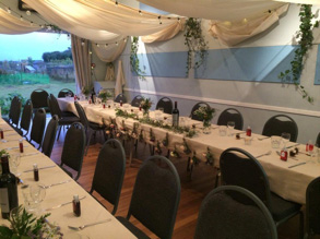 Tables set for a function